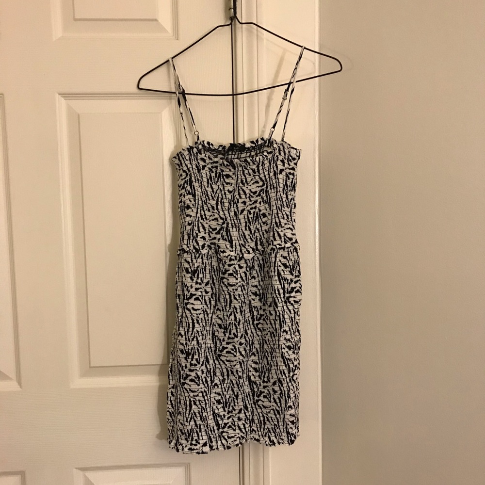 Ruffle it up Smocked mini Dress